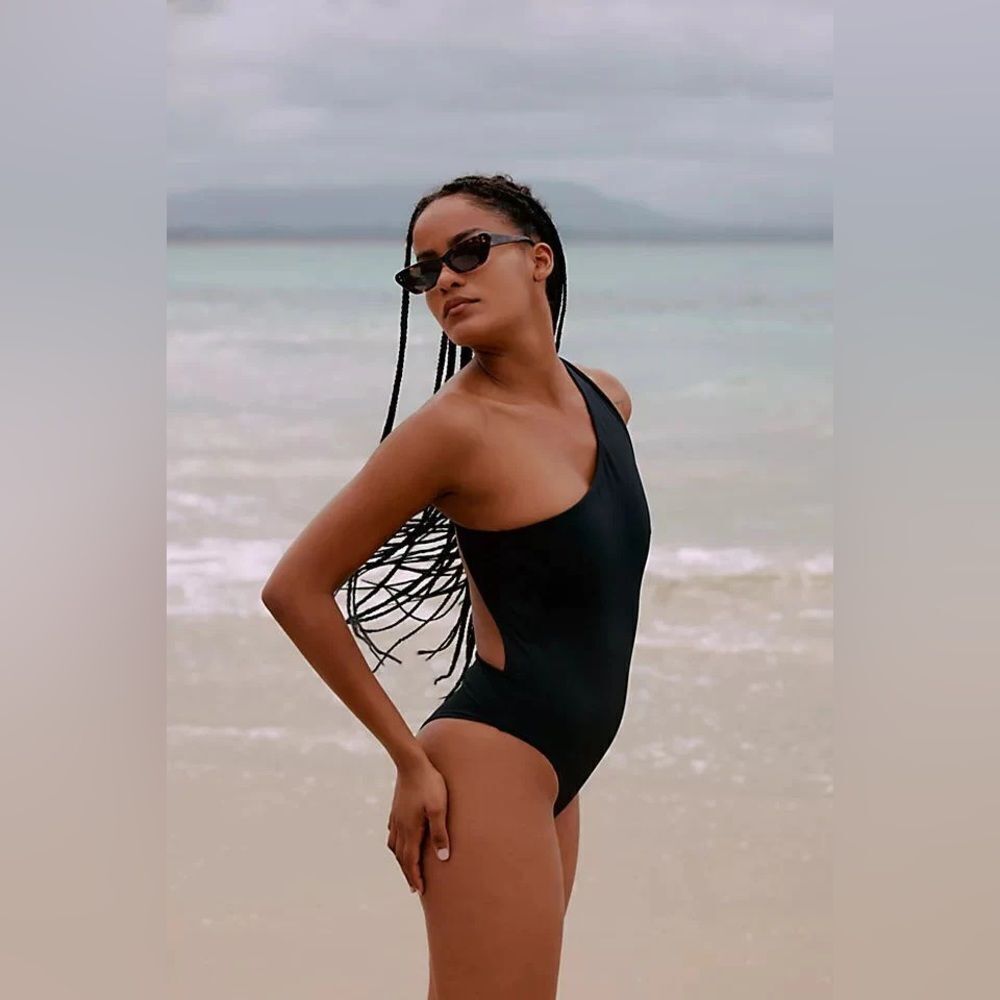 NWT FREE PEOPLE ZIAH ASYMMETRIC ONE PIECE